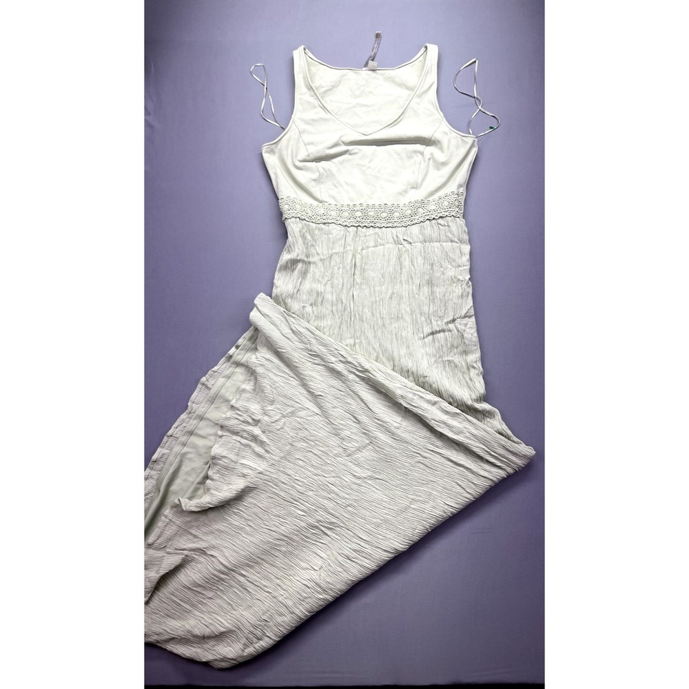Maxi Dress Cottagecore Light Green Size M LC Lauren Conrad Romantic Party